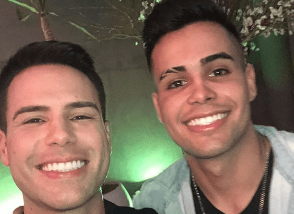 Luiz Bacci e o funkeiro gêmeo. (Foto: Reprodução/Instagram) Luiz Bacci e o funkeiro gêmeo. (Foto: Reprodução/Instagram)