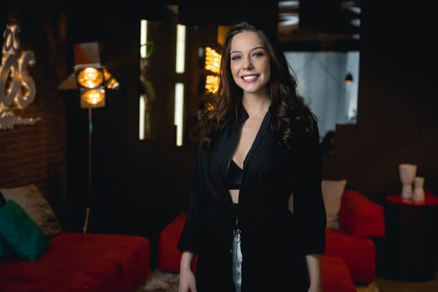 Bia Arantes, integrante da Dança dos Famosos (Foto: Fabiano Battaglin/Gshow) Bia Arantes, integrante da Dança dos Famosos (Foto: Fabiano Battaglin/Gshow)