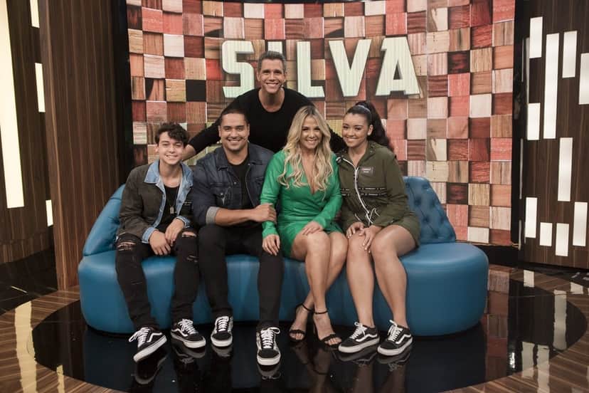 Carla Perez, Xanddy e os filhos no Tamanho Família (Foto: Isabella Pinheiro/Gshow) Carla Perez, Xanddy e os filhos no Tamanho Família (Foto: Isabella Pinheiro/Gshow)