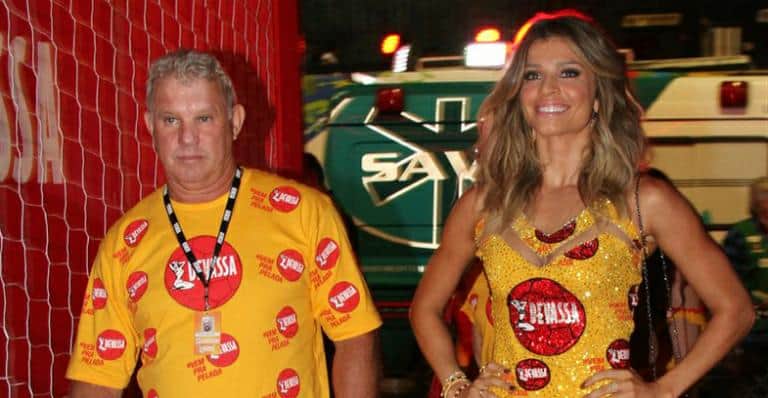 Pai de Grazi Massafera e a atriz (Foto: Divulgação) Pai de Grazi Massafera e a atriz (Foto: Divulgação)