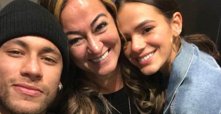Neymar, Nadine e Bruna (Foto: Reprodução/Instagram) Neymar, Nadine e Bruna (Foto: Reprodução/Instagram)