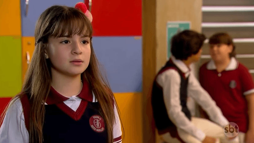 Sophia Valverde é Poliana na novela infantil do SBT. (Foto: Reprodução) Sophia Valverde é Poliana na novela infantil do SBT. (Foto: Reprodução)