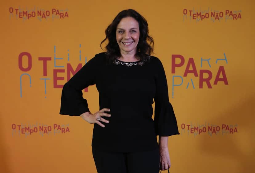 A atriz Rosi Campos, de O Tempo Não Para (Foto: Divulgação) A atriz Rosi Campos, de O Tempo Não Para (Foto: Divulgação)