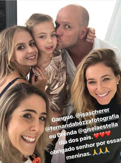 Fernando Scherer faz ensaio fotográfico com a filhas (Foto: Reprodução/Instagram) Fernando Scherer faz ensaio fotográfico com a filhas (Foto: Reprodução/Instagram)