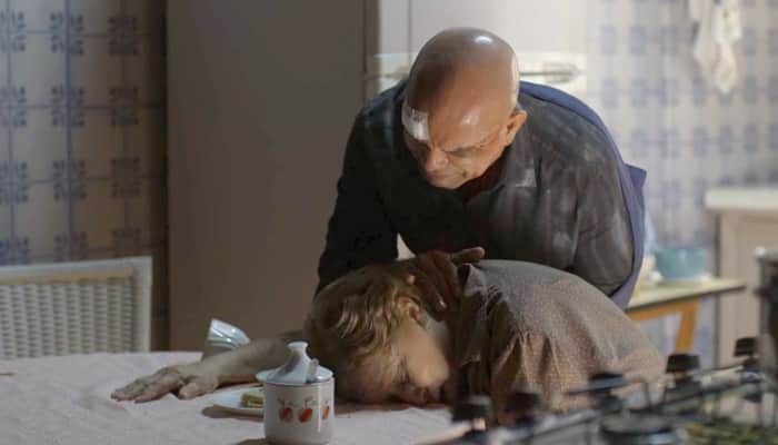 Galdino (Narcival Rubens) e sua mãe em cena de Segundo Sol (Foto: Divulgação/Globo) Galdino (Narcival Rubens) e sua mãe em cena de Segundo Sol (Foto: Divulgação/Globo)