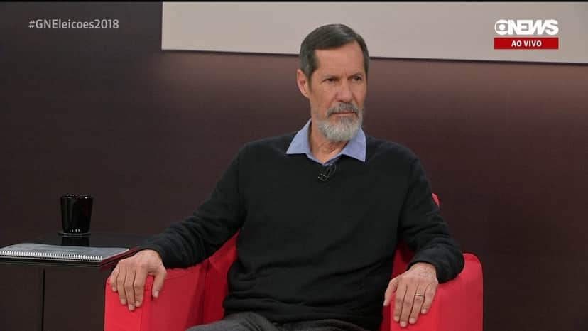Candidato a vice de Marina Silva, Eduardo Jorge foi sabatinado pela GloboNews (Foto: Divulgação) Candidato a vice de Marina Silva, Eduardo Jorge foi sabatinado pela GloboNews (Foto: Divulgação)