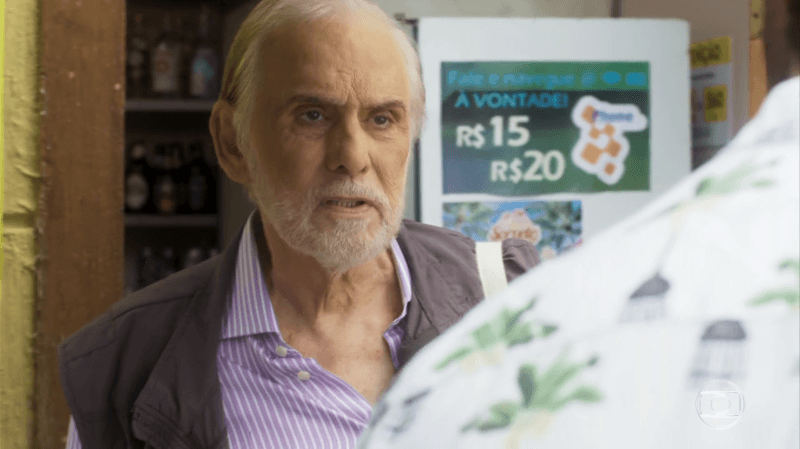 Nestor (Francisco Cuoco) em cena de Segundo Sol (Foto: Reprodução/Globo) Nestor (Francisco Cuoco) em cena de Segundo Sol (Foto: Reprodução/Globo)