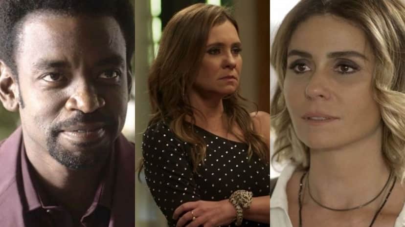 Roberval, Laureta e Luzia em Segundo Sol (Foto: Divulgação) Roberval, Laureta e Luzia em Segundo Sol (Foto: Divulgação)