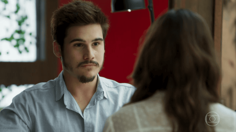 Samuca (Nicolas Prattes) em cena de O Tempo Não Para (Foto: Reprodução/Globo) Samuca (Nicolas Prattes) em cena de O Tempo Não Para (Foto: Reprodução/Globo)
