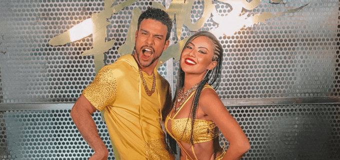 Sérgio e a nova bailarina. (Foto: Divulgação/TV Globo) Sérgio e a nova bailarina. (Foto: Divulgação/TV Globo)