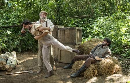 Virgílio, Ernesto e Gaetano, em Orgulho e Paixão (Foto: Estevam Avellar/ Globo/ Divulgação) Virgílio, Ernesto e Gaetano, em Orgulho e Paixão (Foto: Estevam Avellar/ Globo/ Divulgação)