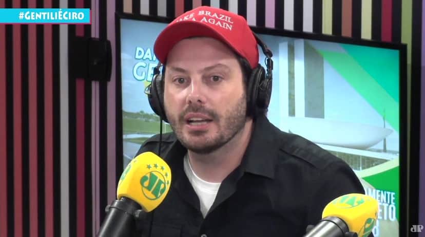 Danilo Gentili esteve no Pânico no Rádio (Foto: Reprodução/Jovem Pan) Danilo Gentili esteve no Pânico no Rádio (Foto: Reprodução/Jovem Pan)