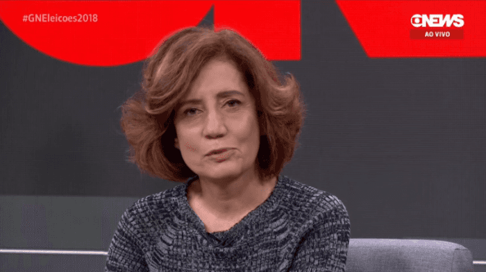 Miriam Leitão, jornalista da Globo, responde a processo na Justiça (Reprodução: GloboNews) Miriam Leitão, jornalista da Globo, responde a processo na Justiça (Reprodução: GloboNews)