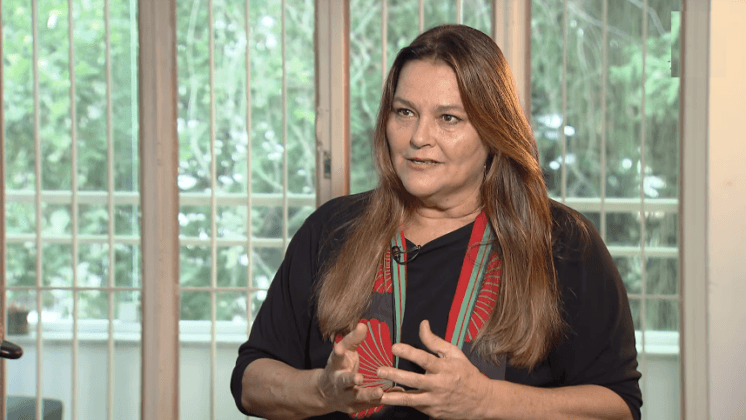 A jornalista e apresentadora Paula Saldanha que brilhou no Jornal Hoje (Foto: Reprodução) A jornalista e apresentadora Paula Saldanha que brilhou no Jornal Hoje (Foto: Reprodução)