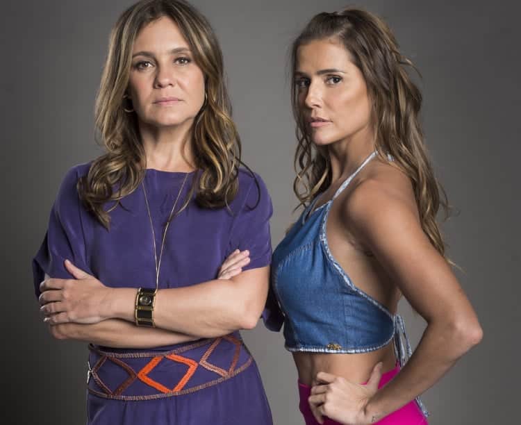 Laureta e Karola em Segundo Sol (Foto: Divulgação/ Globo) Laureta e Karola em Segundo Sol (Foto: Divulgação/ Globo)