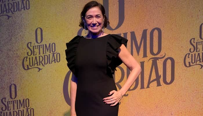 Lília Cabral no lançamento de O Sétimo Guardião (Foto: Globo/Cesar Alves) Lília Cabral no lançamento de O Sétimo Guardião (Foto: Globo/Cesar Alves)