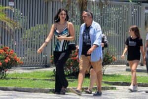 Débora Nascimento e Humberto Martins em gravação da novela Verão 90 no Rio (Foto: JC Pereira/Ag News) Débora Nascimento e Humberto Martins em gravação da novela Verão 90 no Rio (Foto: JC Pereira/Ag News)
