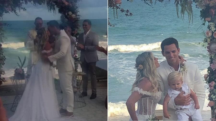 Karina Bacchi e Amaury Nunes se casam (Foto: Divulgação) Karina Bacchi e Amaury Nunes se casam (Foto: Divulgação)
