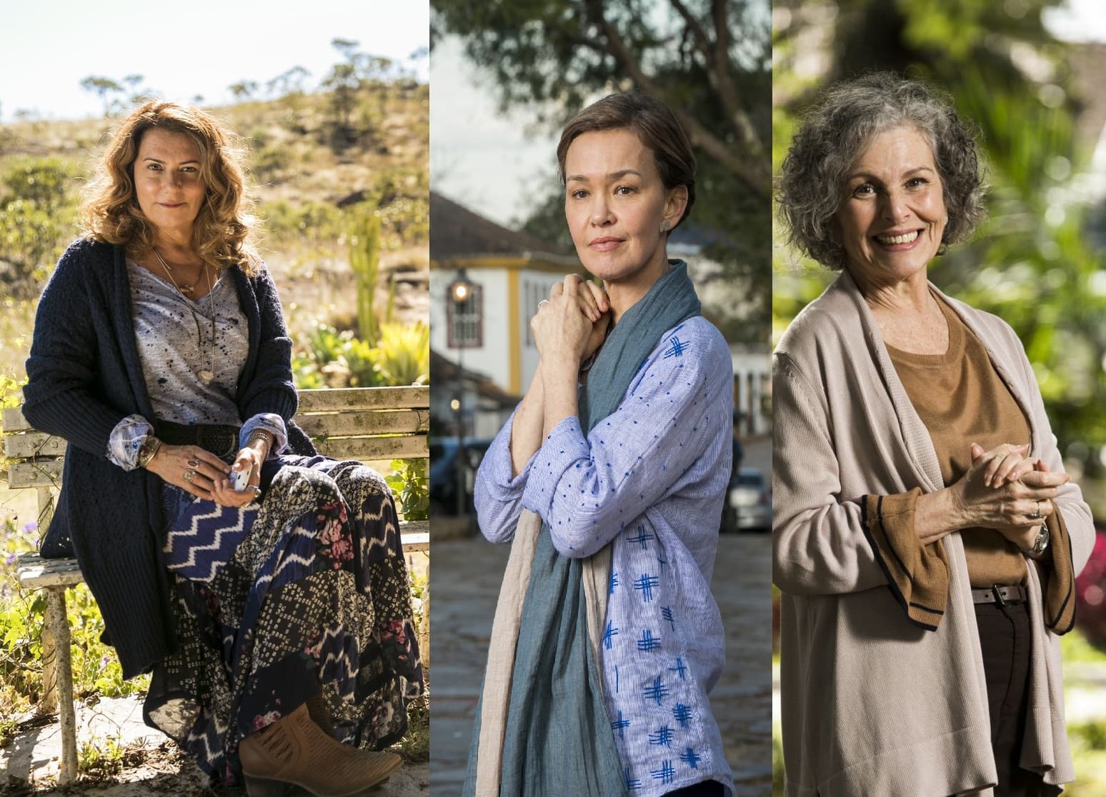 Grace, Ana e Margot em Espelho da Vida (Foto: Divulgação/ João Miguel Jr/ Globo) Grace, Ana e Margot em Espelho da Vida (Foto: Divulgação/ João Miguel Jr/ Globo)