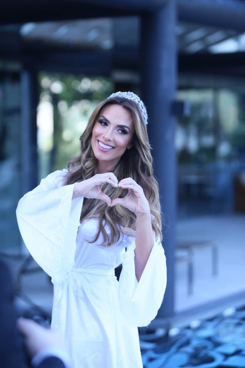 Nicole Balhs nos preparativos para o casamento Nicole Balhs nos preparativos para o casamento