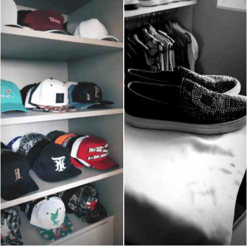 Closet de Nego do Borel (Foto: Reprodução/Instagram) Closet de Nego do Borel (Foto: Reprodução/Instagram)