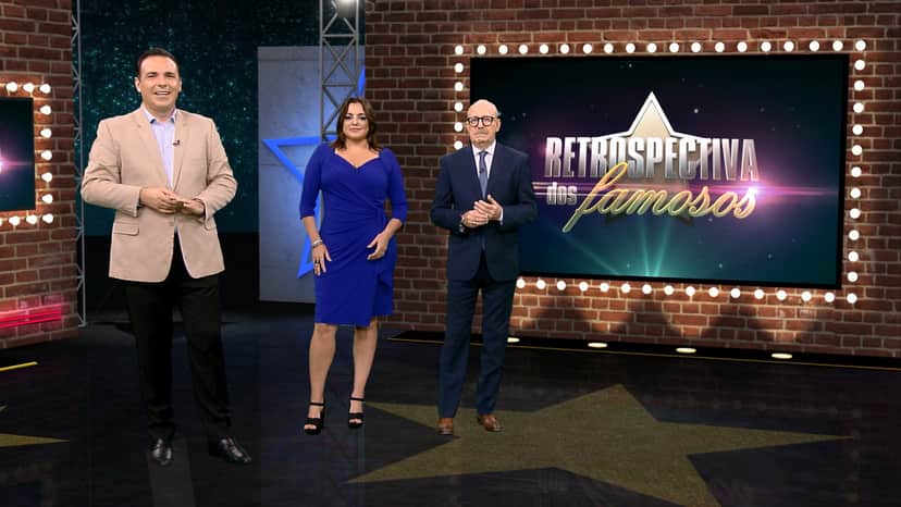 Trio vence a Globo todos os dias e apresenta a Retrospectiva dos Famosos (Foto: Reprodução) Trio vence a Globo todos os dias e apresenta a Retrospectiva dos Famosos (Foto: Reprodução)