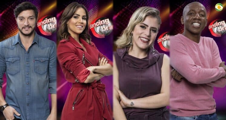Allan Souza, Lu Andrade, Amaral e Pérola Faria disputam a final do Dancing Brasil nesta quarta (5)