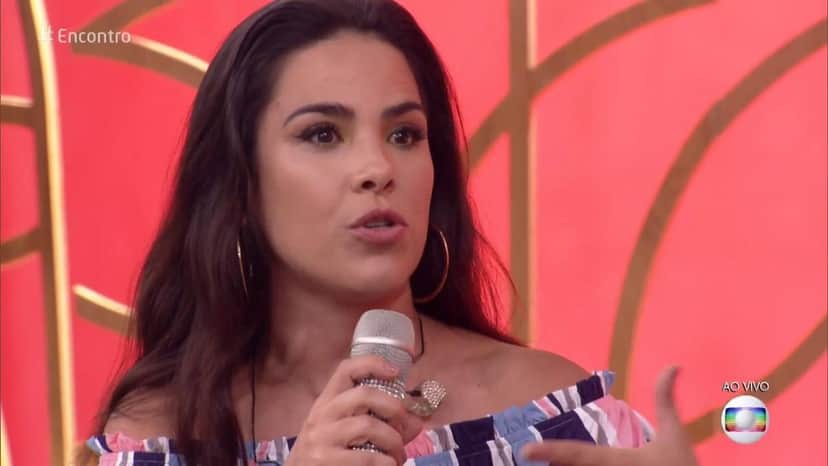 Wanessa esteve presente no Encontro com Fátima Bernardes nesta sexta-feira (Foto: Reprodução) Wanessa esteve presente no Encontro com Fátima Bernardes nesta sexta-feira (Foto: Reprodução)