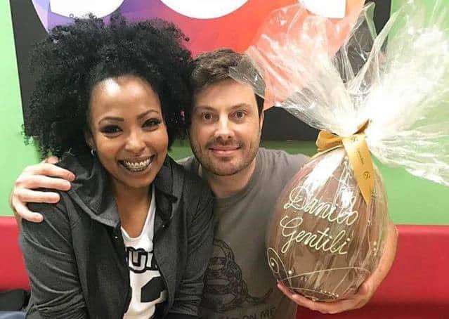 Danilo Gentili e Juliana (Foto: Divulgação) Danilo Gentili e Juliana (Foto: Divulgação)