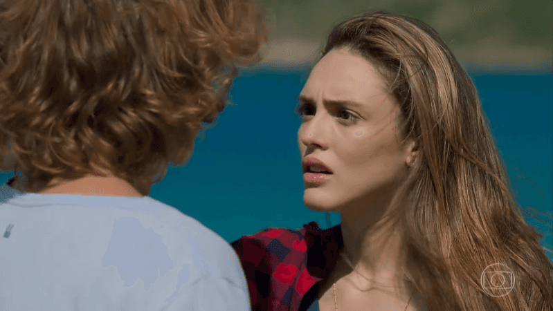 Manu (Isabelle Drummond) em Verão 90 (Foto: Reprodução/Globo) Manu (Isabelle Drummond) em Verão 90 (Foto: Reprodução/Globo)
