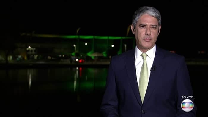 William Bonner em edição especial do Jornal Nacional sobre a posse de Jair Bolsonaro (Foto: Reprodução/Globo) William Bonner em edição especial do Jornal Nacional sobre a posse de Jair Bolsonaro (Foto: Reprodução/Globo)