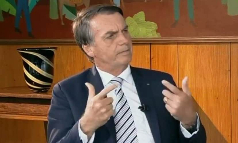 Bolsonaro se deu mal (Foto: Reprodução/SBT) Bolsonaro se deu mal (Foto: Reprodução/SBT)