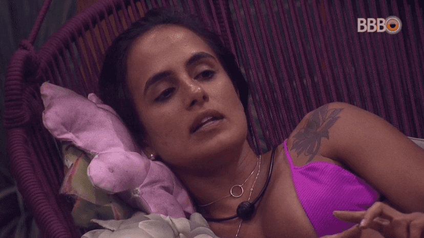 Carolina falou o que pensa sobre Danrley (Foto: GloboPlay) Carolina falou o que pensa sobre Danrley (Foto: GloboPlay)