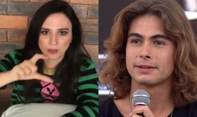 Tatá Werneck e Rafael Vitti na Globo (Foto: Reprodução) Tatá Werneck e Rafael Vitti na Globo (Foto: Reprodução)