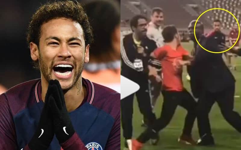 Neymar e fã louco (Foto: Reprodução) Neymar e fã louco (Foto: Reprodução)