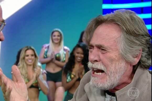 O ator José de Abreu em ocasião que foi no Faustão (Foto: Reprodução) O ator José de Abreu em ocasião que foi no Faustão (Foto: Reprodução)