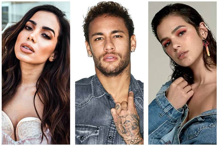 Anitta e Bruna Marquezine não se falam mais por causa de Neymar (Foto: Reprodução/Instagram) Anitta e Bruna Marquezine não se falam mais por causa de Neymar (Foto: Reprodução/Instagram)