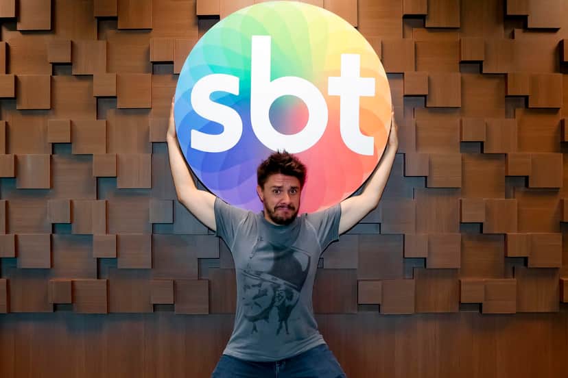 Oscar Filho no SBT (Foto: Lourival Ribeiro/SBT) Oscar Filho no SBT (Foto: Lourival Ribeiro/SBT)