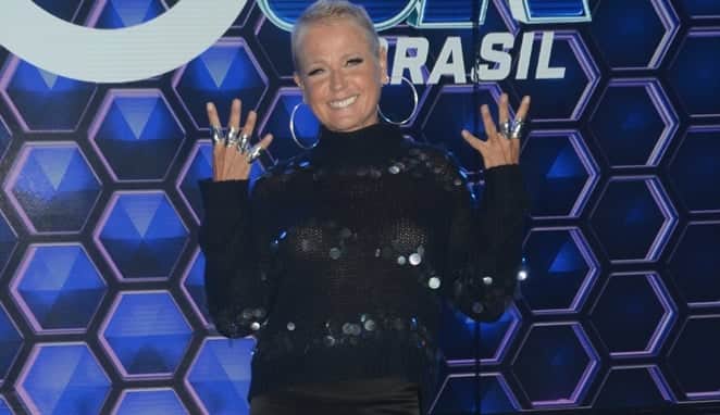 Xuxa no lançamento do The Four Brasil, novo reality da Record (Foto: Eduardo Martins/Ag News) Xuxa no lançamento do The Four Brasil, novo reality da Record (Foto: Eduardo Martins/Ag News)