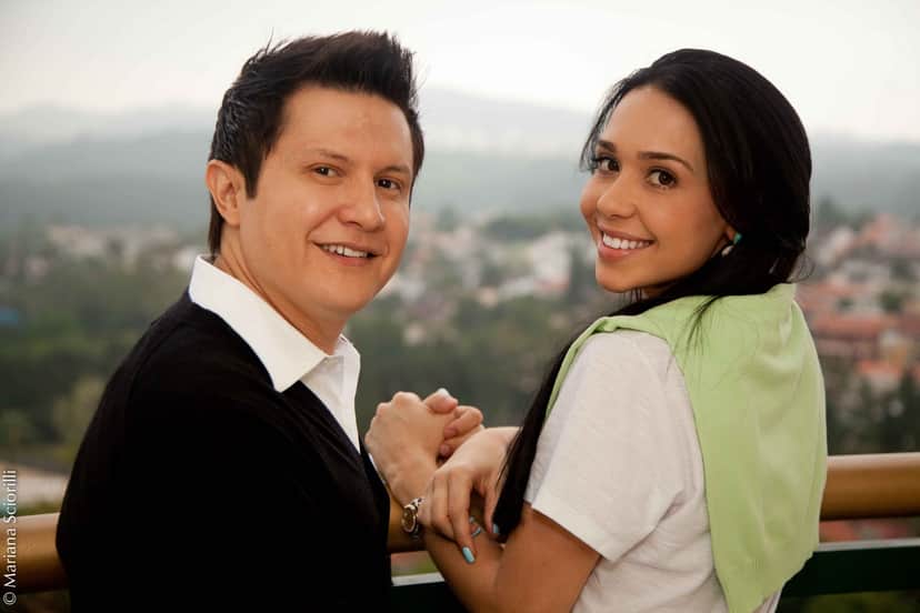 Ana Carolina Morais e o famoso cantor Giovani (Foto: Divulgação) Ana Carolina Morais e o famoso cantor Giovani (Foto: Divulgação)