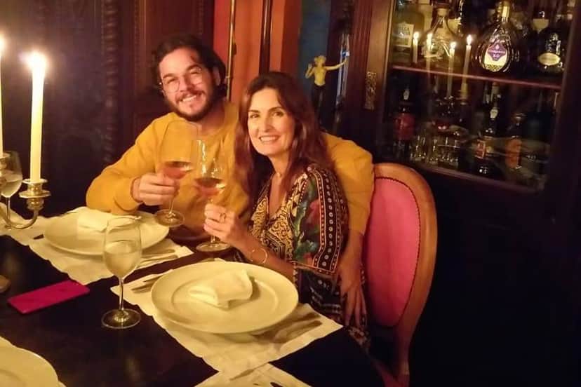 Fátima Bernardes e Túlio Gadêlha (Foto: Reprodução/Instagram) Fátima Bernardes e Túlio Gadêlha (Foto: Reprodução/Instagram)