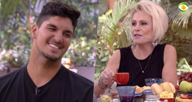 Ana Maria Braga e Gabriel Medina no Mais Você Ana Maria Braga e Gabriel Medina no Mais Você