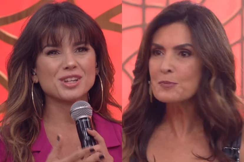 Paula Fernandes esteve no Encontro com Fátima Bernardes (Foto: Reprodução) Paula Fernandes esteve no Encontro com Fátima Bernardes (Foto: Reprodução)