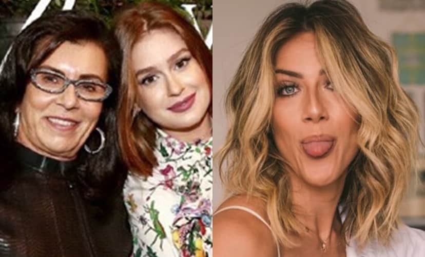Sogra de Marina Ruy Barbosa não teve papas na língua e soltou o verbo na Globo (Foto: Reprodução) Sogra de Marina Ruy Barbosa não teve papas na língua e soltou o verbo na Globo (Foto: Reprodução)