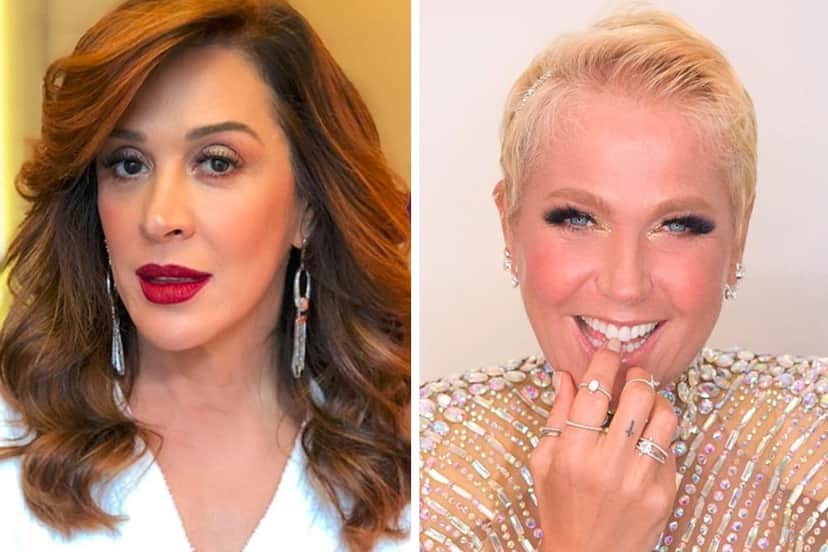 Claudia Raia e Xuxa (Foot: Divulgação) Claudia Raia e Xuxa (Foot: Divulgação)