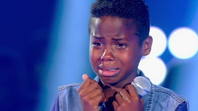 Jeremias Reis no The Voice Kids (Foto: TV Globo) Jeremias Reis no The Voice Kids (Foto: TV Globo)