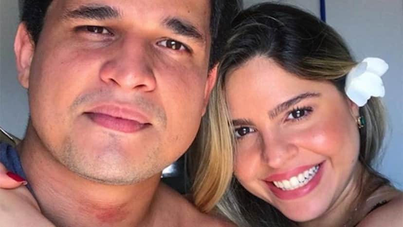 Kaio Cézar, ex-apresentador da Globo, e a esposa, Mirela Forte (Foto: Divulgação) Kaio Cézar, ex-apresentador da Globo, e a esposa, Mirela Forte (Foto: Divulgação)