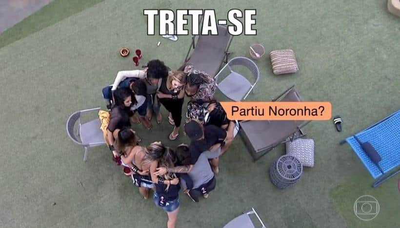 Noronha virou assunto no BBB19 (Foto: Reprodução) Noronha virou assunto no BBB19 (Foto: Reprodução)