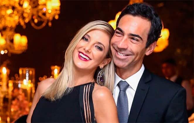 A apresentadora do Hoje em Dia da Record, Ticiane Pinheiro e César Tralli, da Globo são casados e pais da bebê Manuella (Foto: Divulgação) A apresentadora do Hoje em Dia da Record, Ticiane Pinheiro e César Tralli, da Globo são casados e pais da bebê Manuella (Foto: Divulgação)