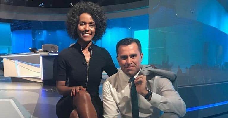 Rodrigo Bocardi e Maju Coutinho Reprodução/Instagram Rodrigo Bocardi e Maju Coutinho Reprodução/Instagram